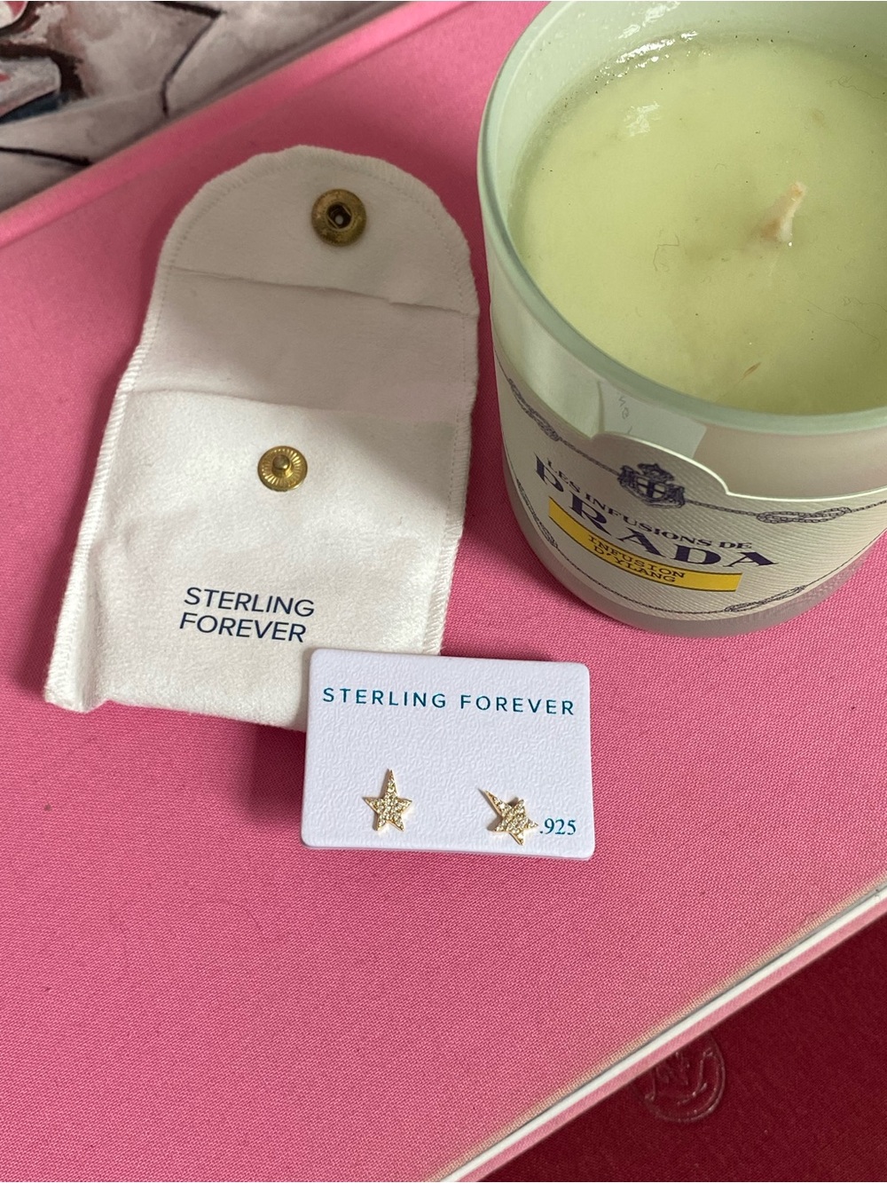 Brand-New Celestial Gold Star Stud Earrings from Sterling Forever